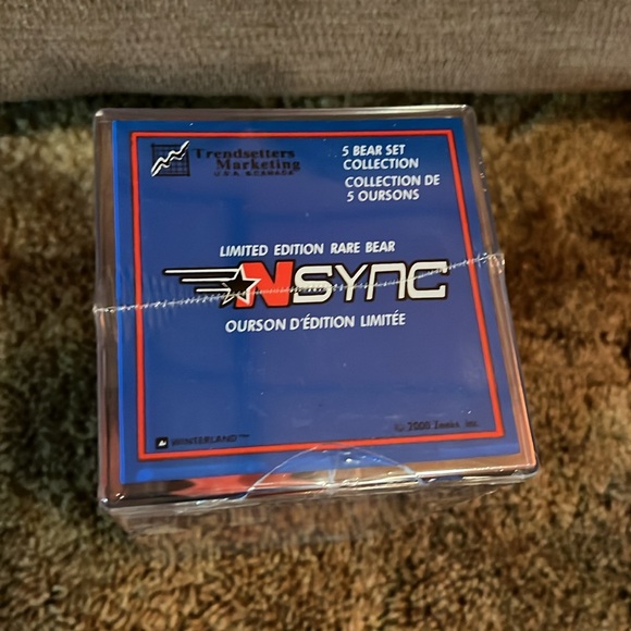 Vintage NSYNC Chris Limited Edition Bear number 4587 'NSYNC WITH YOU Plush - Picture 5 of 7